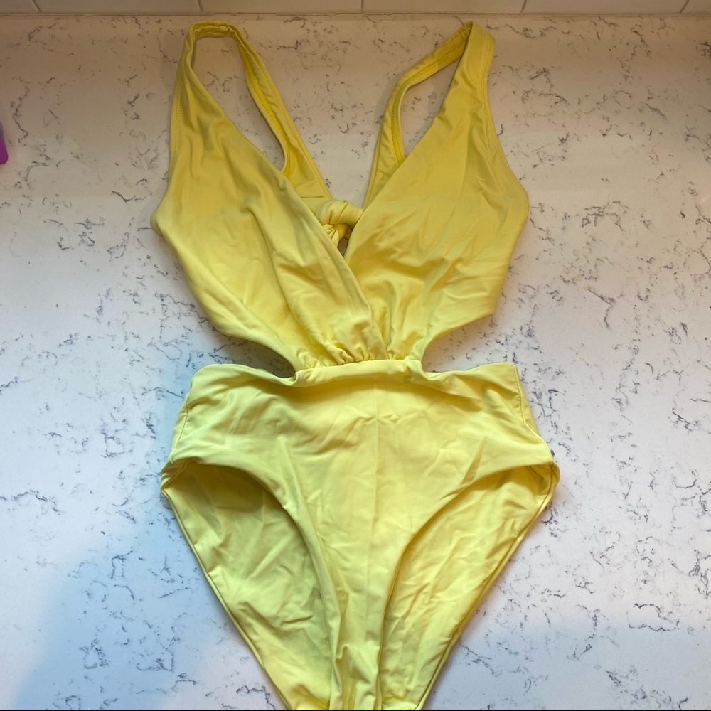 Women’s ASOS Side Cut Out One Piece Swim Suit